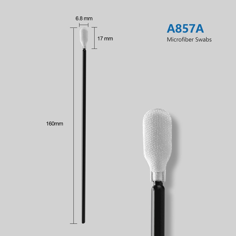 AAwipes Long Swabs Polyester Swabs Lint Free with Long Handle