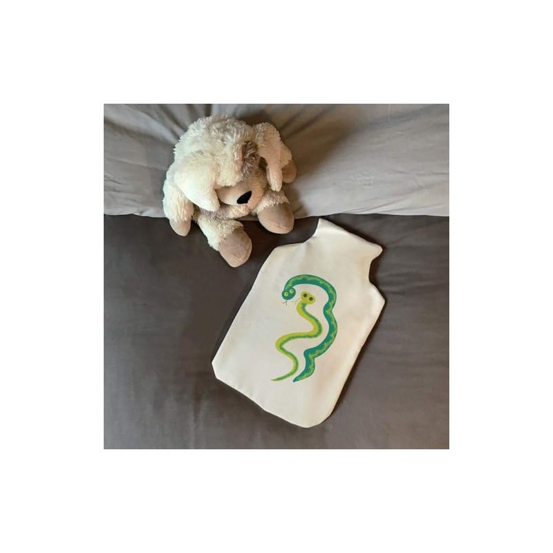 'Two Friendly Snakes' Hot Water Bottle Cover (HW00039231)