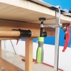 300x60mm Guide Rail Clamp Chrome Molybdenum Steel Bar Fixture Woodworking