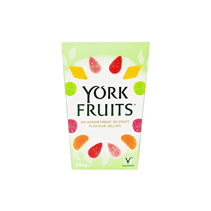 York Fruits an Assortment of Fruit Flavour Jellies, 350g