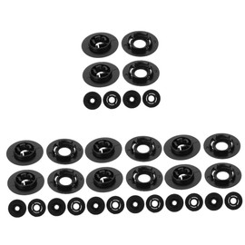 iplusmile 16pcs Mat Automotive Floor Mat Retainer Sturdy Auto Carpet Fixing Easy Install Slip Holders