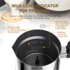 Milk Frother, Automatic Milk Steamer with New Foam Density Feature,