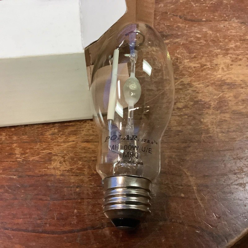 Polar lites MH100WE26 MH100W/U/E M90 Clear Metal Halide Bulb