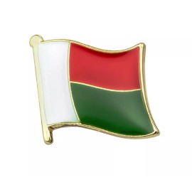 PatchesOhoul Madagascar Flag Lapel Pin 5/8" x 5/8"