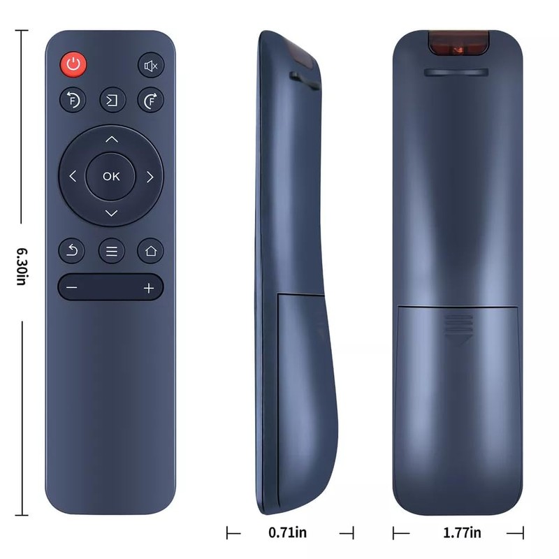 AOERUOW Replacement Remote Control Compatible with Wimius P61 Mini Portable