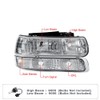 PIT66 Headlights Assembly, Compatible with 1999-2002 Chevy Silverado/ 2000-2006 Suburban