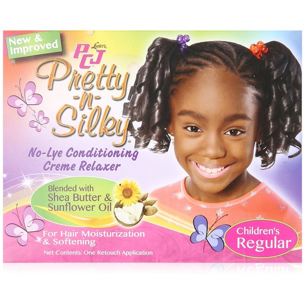 Luster's PCJ Pretty N Silky No Lye Conditioning Relaxer Children's, Regular