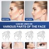 AndoBubblu Face Lift Tape,128Pcs Face Lift Tape Invisible,Face Tapes for