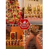 Upgraded 24 Pack Candy Cane Solar Lights Outdoor Waterproof, Rechargeable