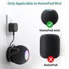 HomeMount Wandhalterung kompatibel mit HomePod Mini - Selbstklebend oder Bohren,