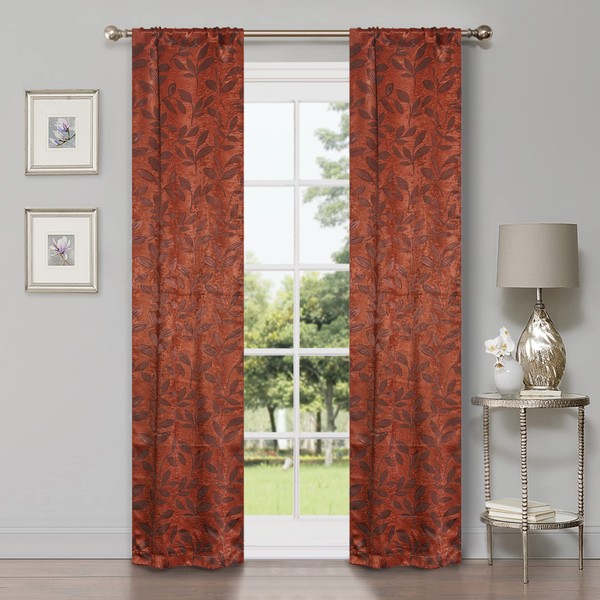 Superior Blackout Curtains, Room Darkening Window Accent for Bedroom, Sun