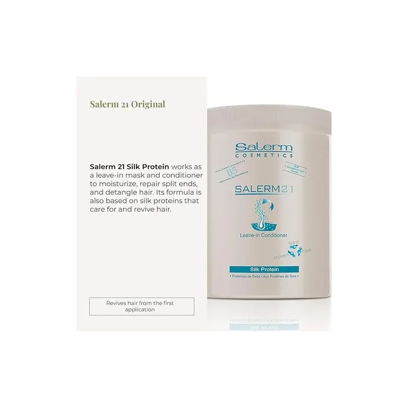 Acondicionador Para Cabello Dañado Y Procesado Salerm 1 L