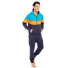 Skylinewears Men's Fleece Hooded Onesie Stylish Unisex Zip-Up Jumpsuit Pajamas
