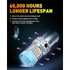 OXILAM BA15S 1156 LED Turn Signal Light Bulb CANBUS Error
