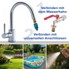 Rosenstein & Söhne Hose Connector: Set of 2 Tap Hose
