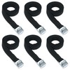 Aoneky 6-Pack Volleyball Net Tension Straps - Side Straps for