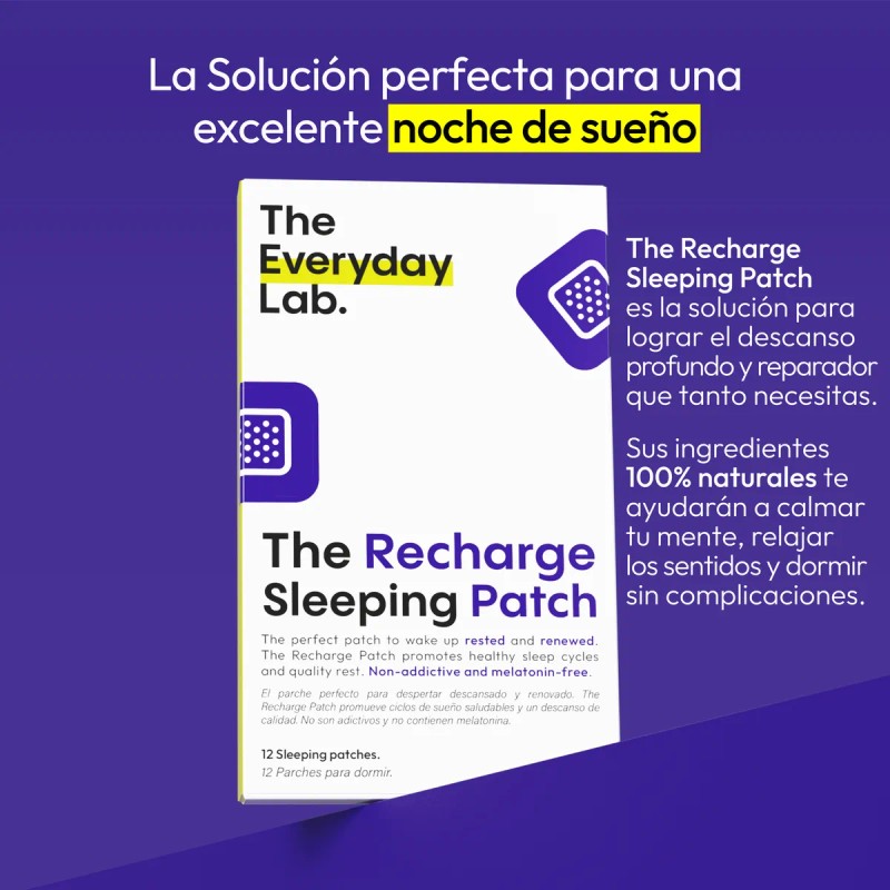 2 Pack Parches Para Dormir - Sin Melatonina, No Adictivos