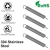 GUNGY Tension Springs with Hooks Stainless Steel Tension Spring Tension