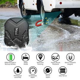 GPS Tracker, Zeerkeer 4G GPS Tracker TK905 Strong Magnetic Waterproof Real-Time Tracking Car Locator Device Anti Lost Alarm 4G GPS Locator with Free App for IOS and Android