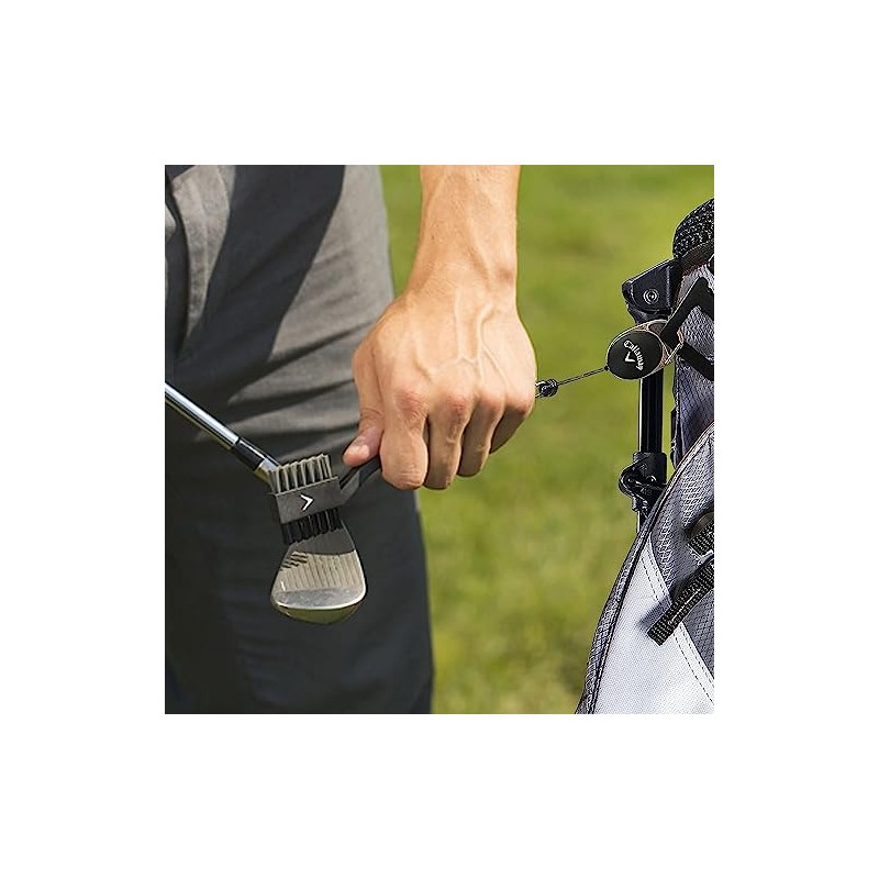 Callaway Golf Club Brush with Carabiner Keychain