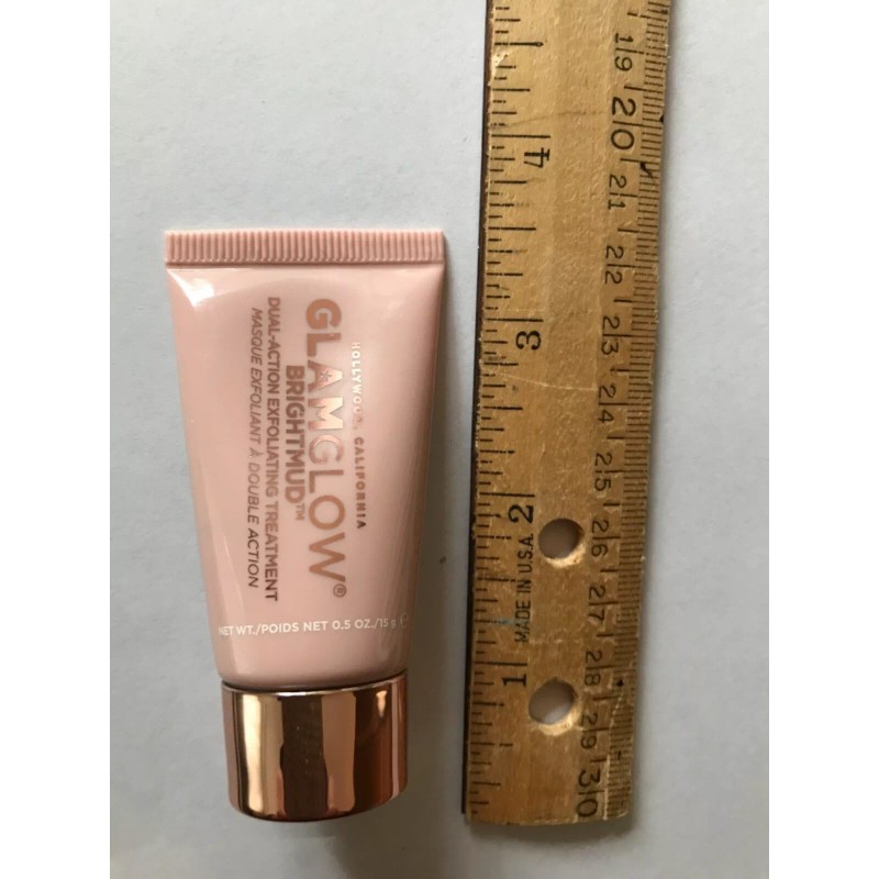 Glamglow BrightMud Dual-Action Exfoliating Mask Treatment 0.5oz NIB SEALED