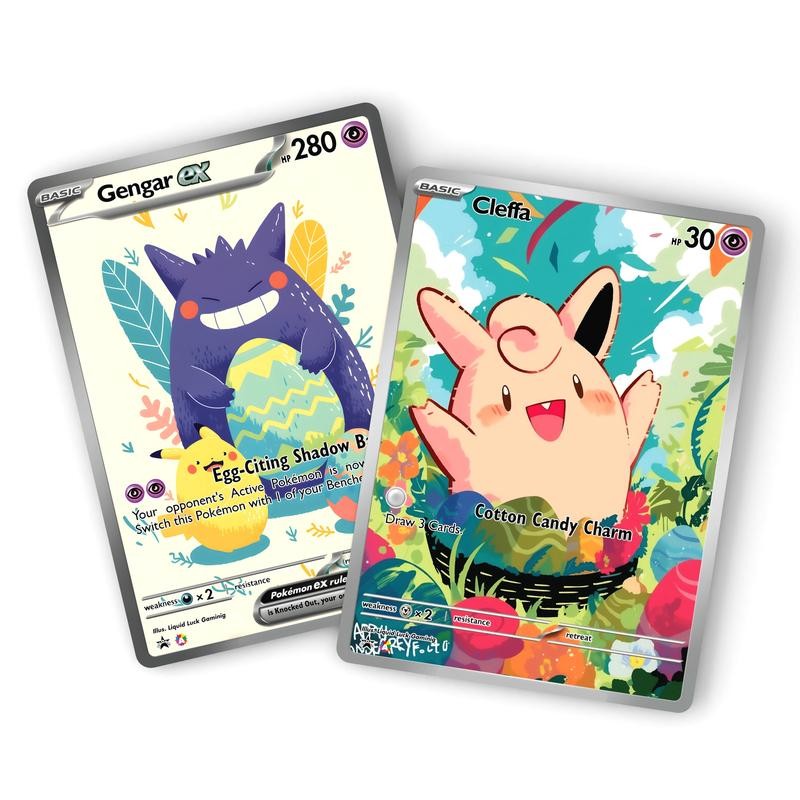 Adorable Easter Pokemon | Custom Fan-Art Pokemon Cards | The