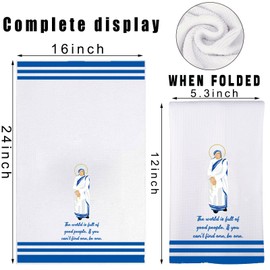 Mother Teresa Kitchen Towels Mother Teresa Dish Towels Mother Teresa Tea Towels Saint Mother Teresa Gifts (The world is UK2)
