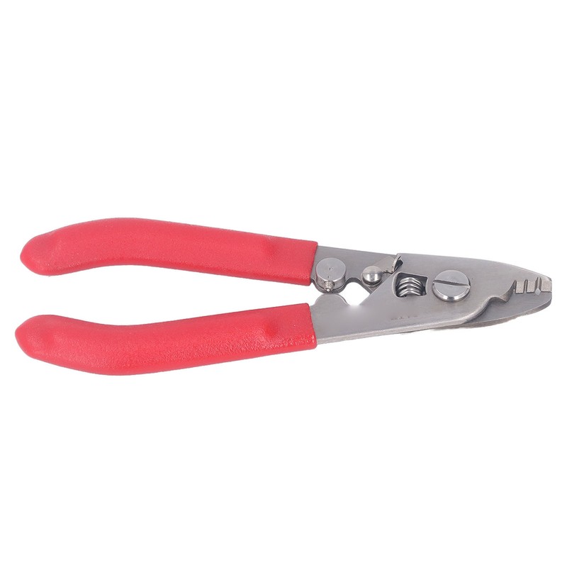 Fiber Optic Stripper Stainless Steel 3 Port Wire Stripper Pliers