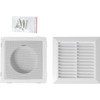 ECOPRO VENT White 4" Inch Ventilation Grille - Inside/Outside use
