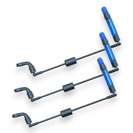 3 TJRS Bite Indicators Swingers Carp fishing Tackle for Bite Alarms and bank sticks (Blue)