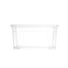 Samla Storage Box 22 Litres with Lid - Stackable Transparent