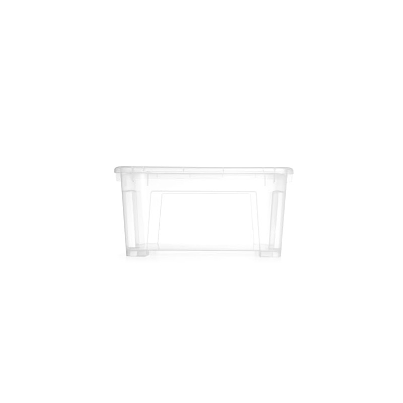 Samla Storage Box 22 Litres with Lid - Stackable Transparent