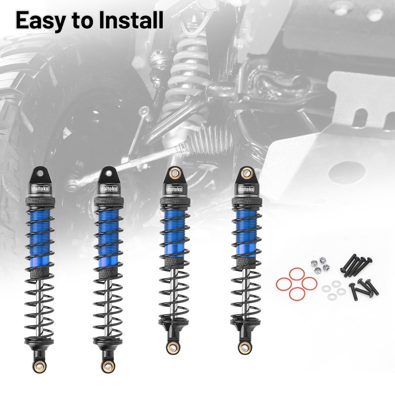 daitoku Shock Absorber Front & Rear for Arrma 1/10 Typhon