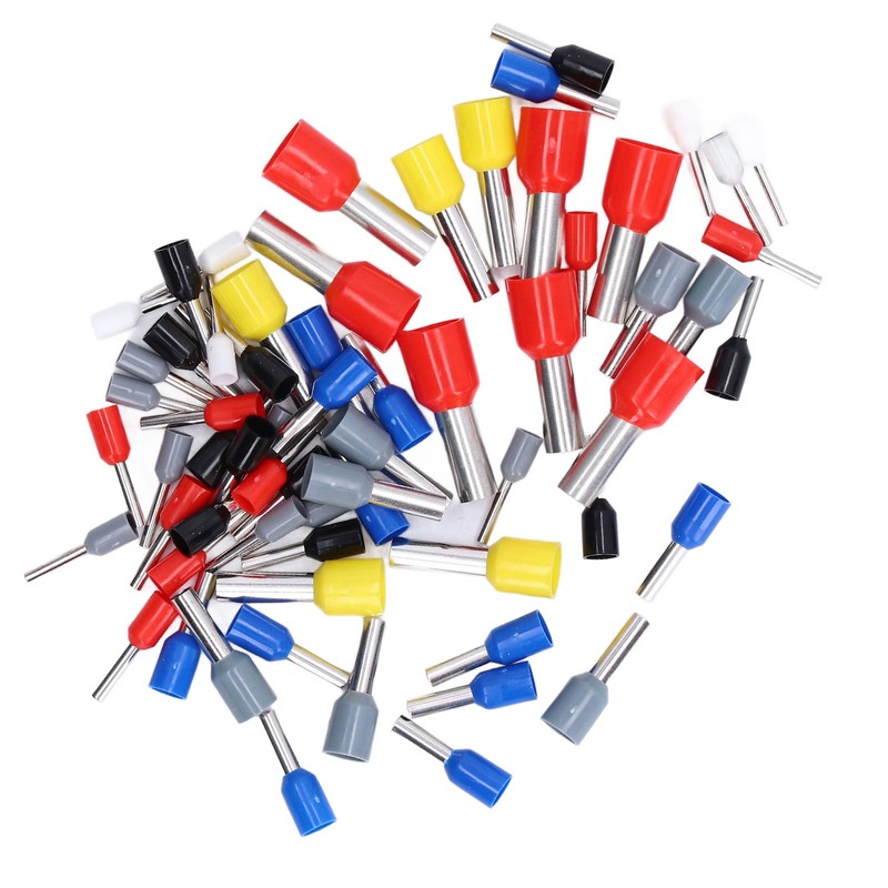 1800Pcs/Box Electrical Wire Connectors 8 Types Adjustable Wire Crimp Terminals