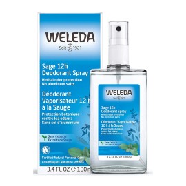 Weleda Sage 12h Deodorant Spray with Sage Extracts 100 ml 3.4 fluid ounce