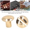 200 Sets Book Binding Screw Uniform Coating Curved Surfaces Brass