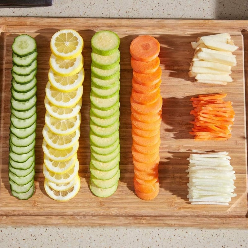 ONCE FOR ALL Safe Mandoline Slicer, Multi Vegetable Chopper, Potato