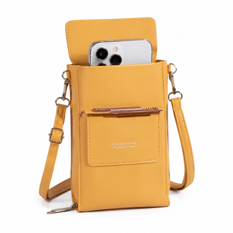 Women’s Crossbody Phone Purse with Touch Screen Wallet Design –