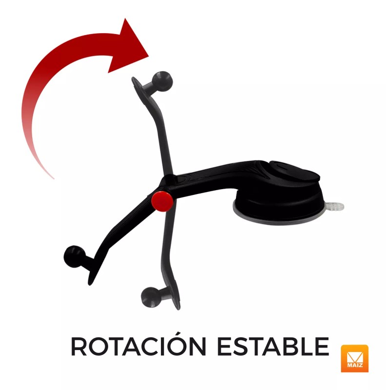 Maíz Soporte Base Celular Carro Auto Tablero Ventosa 360 Holder
