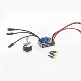 NEEBRC 2322 2600KV Outrunner Brushless Motor AM32 45A ESC for 1/12 RC Cars MN82 MN99S MN168 MN78 Crawler Upgrade Kit Combo Parts