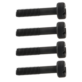 Be In Your Mind 4 Piece Top Cover Machine Screw with Flat Head Steel 503203474 503203425 503203401 525887001 Compatible with Husqvarna 340 345 365 371 Black