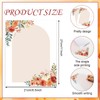 FYSUIMU 60 Sheets Fall Watercolor Stationery Letterhead Paper Pumpkin Flower