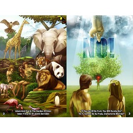 Kid's Gospel BIBLE TractS in English/Spanis