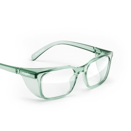 Stoggles Rectangle Z87.1 Certified Polycarbonate Safety Glasses, Scratch & Shatter-Proof, Blue-Light & UV Blocking Lens, Top & Side Shields, Anti-Fog Dip Coated, Durable, Protective & Stylish Eyewear