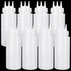 Dingion 8 Pcs 3 Hole Squeeze Bottles 16 oz Plastic