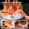 Veluft 20 Pcs Crab Crackers and Tools, Crab Crackers, Lobster