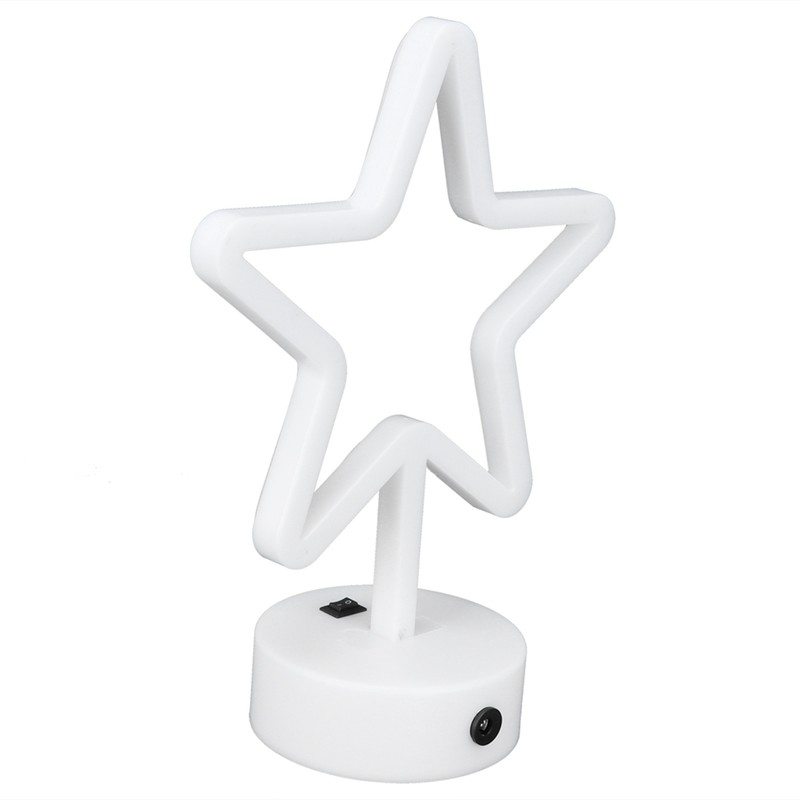 LED Neon Light FivePointed Star Neon Sign Art Decoration for