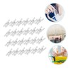 Hohopeti 100pcs Mini Plastic Clips Set for Photos and Clothes