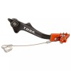 Tusk Aluminum Brake Pedal Orange Tip Fits KTM 690 HUSQVARNA