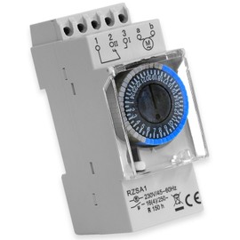 RELTECH RZSA1 230V DIN-Rail Analog Timer Switch